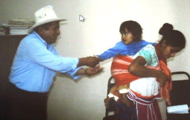 Cierre Mediación Indígena en Puebla, una imagen de un video de mediación indígena. Fotografía Patricia Romero Sánchez
