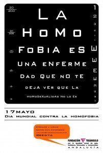 Campaña de Fundación Triángulo para el Día Mundial contra la Homofobia.